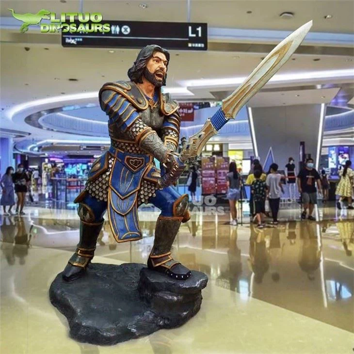 3League of Heroes Statue(001)